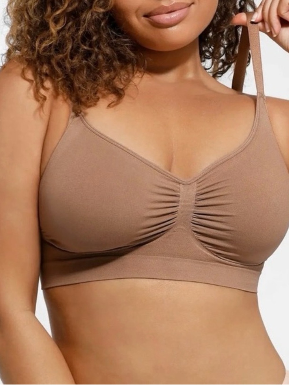 NWT Feelingirl Everyday Wireless Bra Unlined Bra Size XL